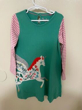✨Girls Mini Boden Unicorn Dress Size 7-8